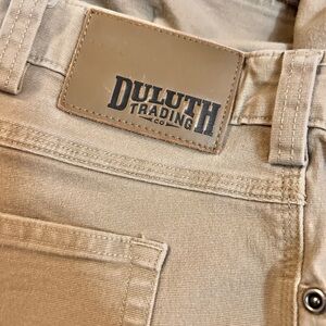 Duluth Trading Co Men's Khaki 42 X 30 Flex Fire Hose